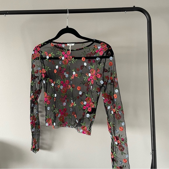 - Kimchi Blue - Gorgeous Mesh Longsleeve - Picture 3 of 6